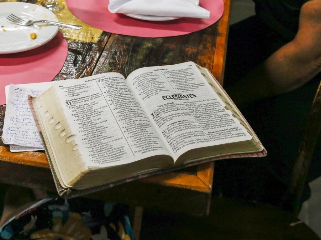 Bible Dinner Table Nourish Soul