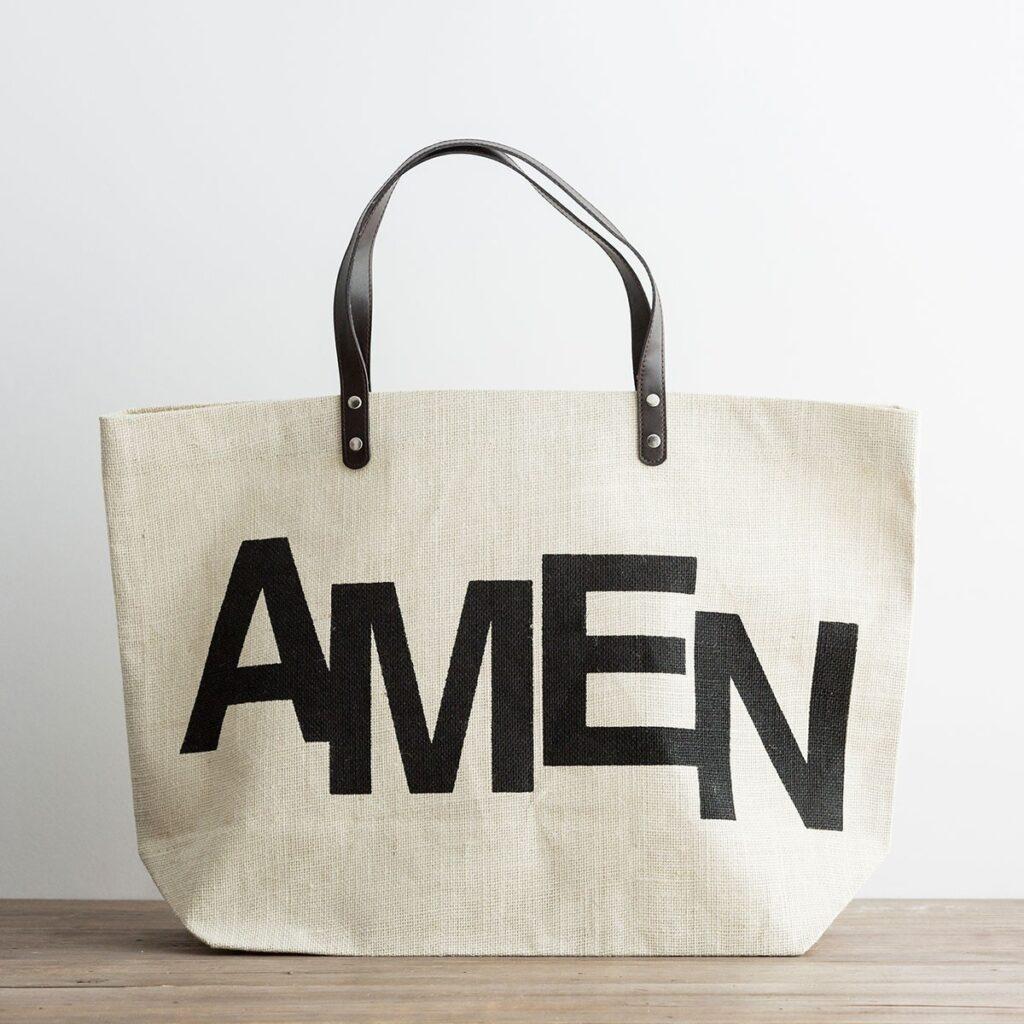 For her Gift Amen Tote Bag