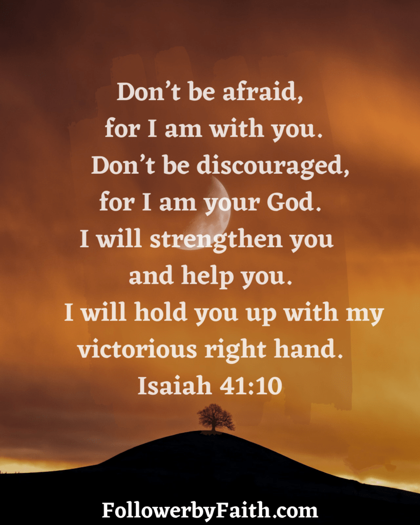 Isaiah 41:10 Daily Bible Verse