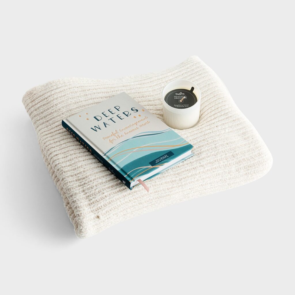 Mother's Day For Her Gift Set Candle Blanket Book