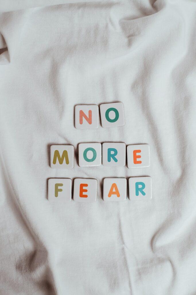 No More Fear Letters