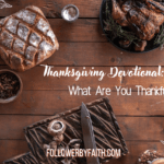 Thankful Thanksgiving Devotional