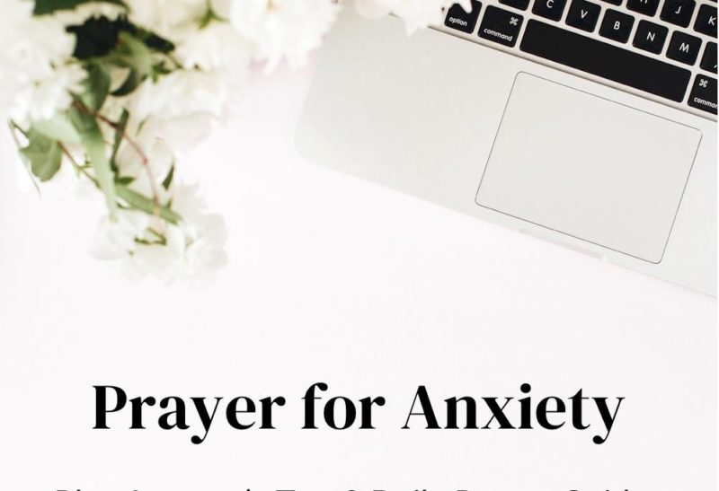 Prayer for Anxiety and Amazon's Top 3 Daily Prayer Books