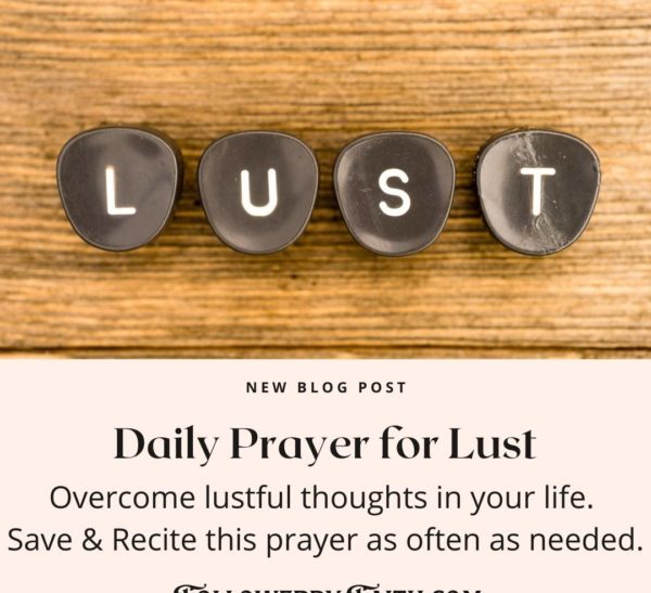 Daily Prayer for Lust