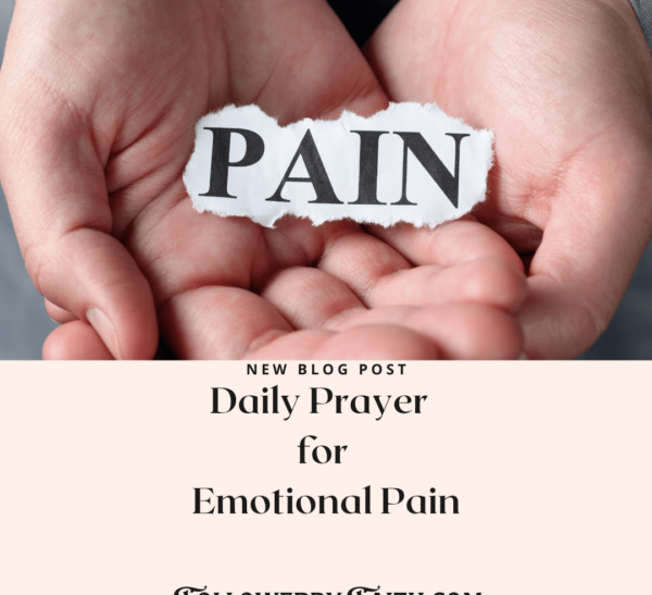 Emotional Pain Daily Prayer