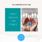 Family Daily Prayer for Family