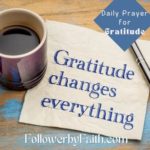 Gratitude: Daily Prayer for Gratitude
